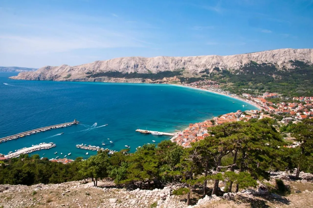 Holiday Apartment In Punat With Loggia, Air Conditioning, Wifi, Washing Machine 4534-1 Croatia